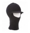 Face Ski Mask w/ Visor - Black - CQ11B18H2FN