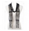 Solid color- Summer skinny scarf- Lace Scarf-Crochet Skinny Scarf - Black - CB17YQ4CLKE