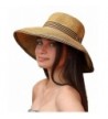 Palms & Sand Napa Women's Sun Hat with UV Protection (Natural) - CD12GZD0JUD