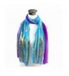 Iusun Multi color Peacock Printed Scarves