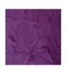 HUE21 Womens Destroyed Eternity Purple in Cold Weather Scarves & Wraps