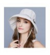OLEWELL Adjustable Foldable Winter Cap Off White in Women's Sun Hats