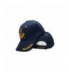 Blue and Gold Mason Masons Freemason Masonic Lodge Ball Cap 3D embroidered Hat - CX186DT9R67