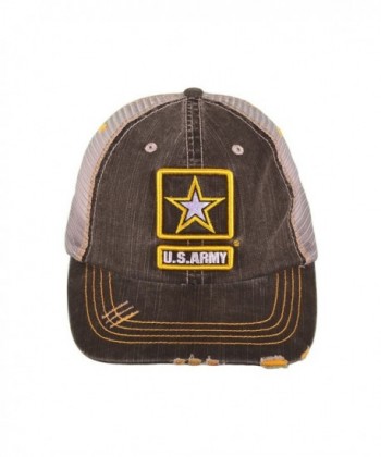 Profile Unstructured Cotton Distressed Trucker