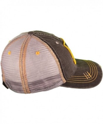 Profile Unstructured Cotton Distressed Trucker in Women's Baseball Caps