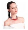 Scarf Pearl Necklace Neckerchief Comfortable - En Stripe - CG187K56AWS