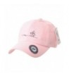 WITHMOONS Baseball Cartoon Embroidery Ballcap - Pink - CY186UALLHC