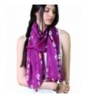 Anika Dali Women's Abigail Happy Elephant Print Scarf with Tassels- Multicolor - CD126T6N25P