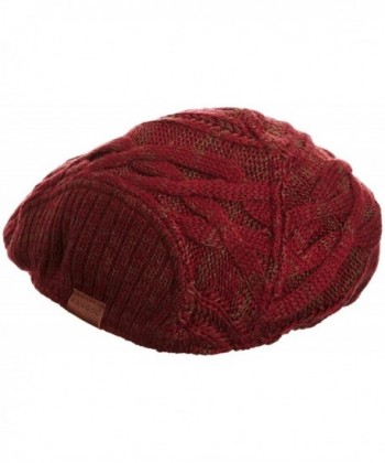 Kangol Cable Claret Small Medium