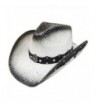 Modestone Straw Cowboy Leather Like Appliques