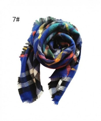 Fall Scarves Plaid Scarfs White