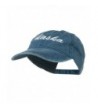 State Alaska Embroidered Washed Cap
