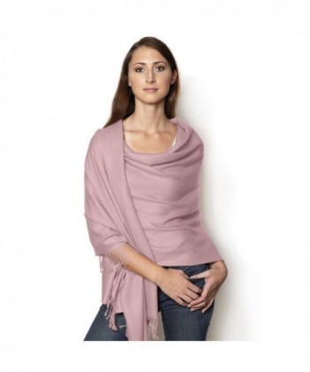 Azuri Classic Pashmina Shawl - Rose - CO188KD9RHG