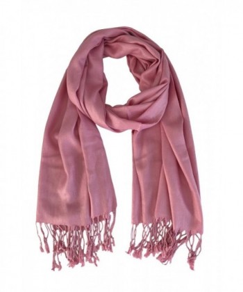 Azuri Classic Pashmina Shawl Rose