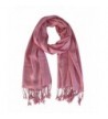 Azuri Classic Pashmina Shawl Rose