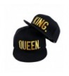 WENDYWU Hip-Hop Hats King and Queen 3D Embroidered Lovers Couples Snapback Caps Adjustable - King Queen - CI17YHWG0CR