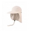 Juniper Wide Brim Cap with Removable Flap - Natural - CG11LV4H5TF