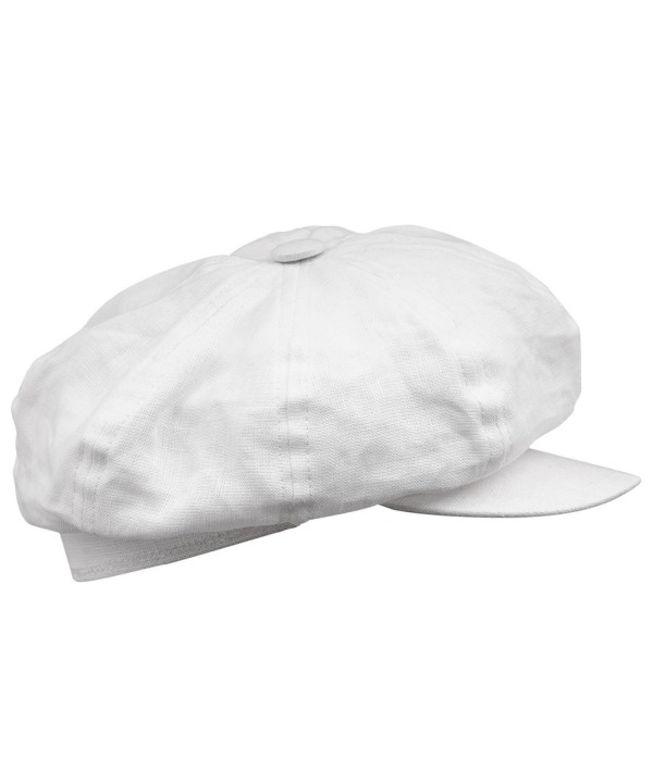 Sterkowski Summer 8 Quarters Gavroche Linen Cloth Cap - CH11N1HY31D