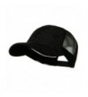 MG Straw Trucker Cap - Black - CQ11BKZXS5P