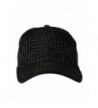 Straw Trucker Cap Black OSFM in Men's Baseball Caps