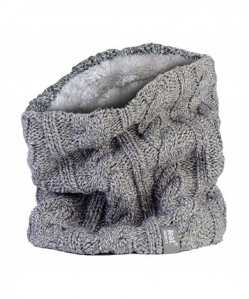 Heat Holders - Women's Thermal Winter Neck Warmer Gaitor - 3.5 Tog - One Size - Light Grey - CB1228UH0DL