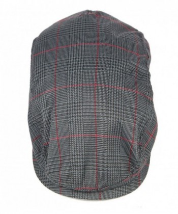 Plaid Pattern Driver Hunting Newsboy in Men's Newsboy Caps