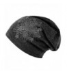 Ababalaya Women Autumn Winter Flower Drills Wool Cap Knit Hat Hip Hop Hat in 6 Colors - Dark Gray - CI17Y2H9THY