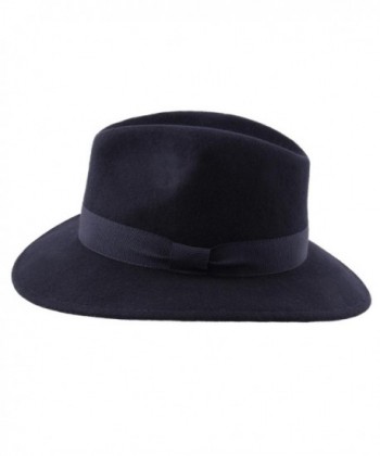 Modissima Traveller Cavalier Fedora Blue marine