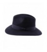 Modissima Traveller Cavalier Fedora Blue marine