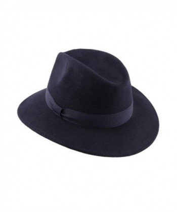 Modissima Traveller Cavalier Fedora Blue marine in Men's Fedoras