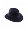 Modissima Traveller Cavalier Fedora Blue marine in Men's Fedoras