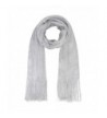 Lightweight Mesh Metallic Scarf - Silver - CD112FPGD97