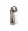 Womens Animal Color Block Pattern Printed Elegant and Soft Viscose Oblong Scarf - Taupe - CZ1852HXG8Y