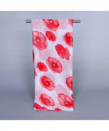 Lujuny Spring Fashion Lightweight Flower in Fashion Scarves