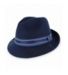 Hats in the Belfry Belfry Lucas - Crushable Wool Felt Fedora Hat - C612NTK3XJG