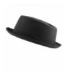 Depot 1400HE14 100 Porkpie Black in Men's Fedoras