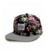 City Hunter Cf2071 Rose Garden Snapback Cap - Black/grey - C011YOU46RR