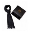 Alice Blake Premium Pashmina Scarf Shawl Wrap Soft Luxurious With Free Gift Box - Black - CP12N4Y0H3H