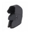 Tkas Winter Ski Snow Hat Cap Aviator Bomber Hunting Trooper Cold Weather Windproof - Gray - C9186IDU3Q9