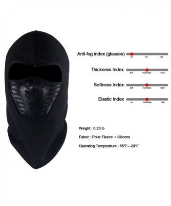 Tagvo Balaclava Breathable Silicone Winter in Men's Balaclavas