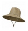 Men's UPF 50+ 4 Inch Safari Hat - Wheat - C2120H8FPRJ