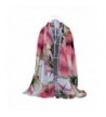 XUANOU Chiffon Scarf Fashion Lady Long Wrap Women's Shawl Scarves - Pink - C612MNR2KY3