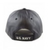 HAT DEPOT Official Embroidered U S Navy Navy in Men's Baseball Caps