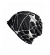 Santwo Women colorful Stripe Winter Skull Hat Soft Scarf Headwear Cap For Chemo Hair Loss - C - CB18CEDIH59