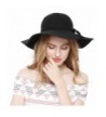 Women Cloche Fedora Floppy Black in Women's Sun Hats