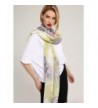 GERINLY Spring Scarves Stripe Blooming