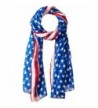 D&Y Women's Americana Oblong Scarf - Navy - CT120NP4VXF