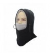 Balaclava Face Ski Mask - Motorcycle Fleece Hood/Neck Warmers/Hat Mens Womens - Black - CK185W3GTMX