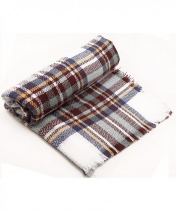 CHERRY CAT Oversized Flannel Blanket in Fashion Scarves