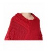 Weight Stylish Knitted Fringe Capelet